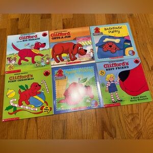 Scholastic Clifford Story Collection - Red, Yellow, Blue Covers